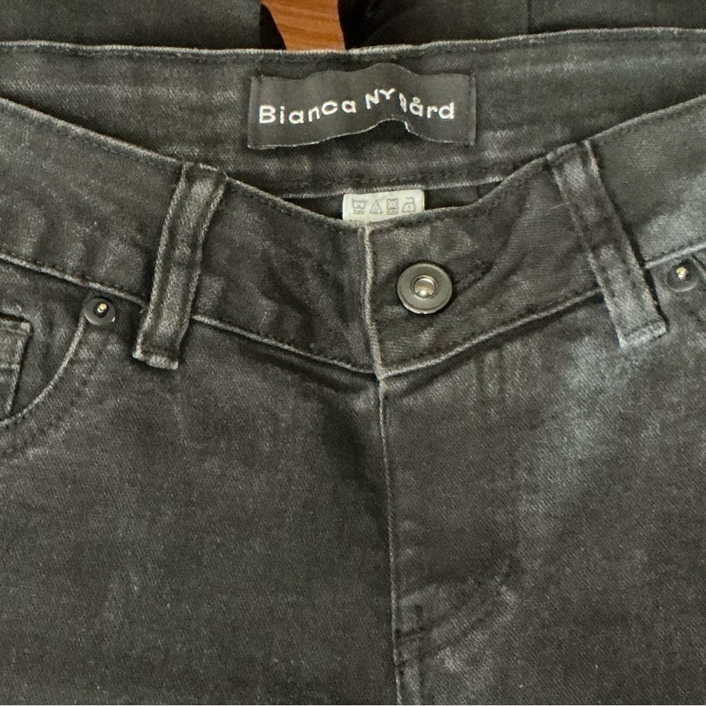 Bianca Nygard Black Wash Ankle Skinny Jeans - Size XS